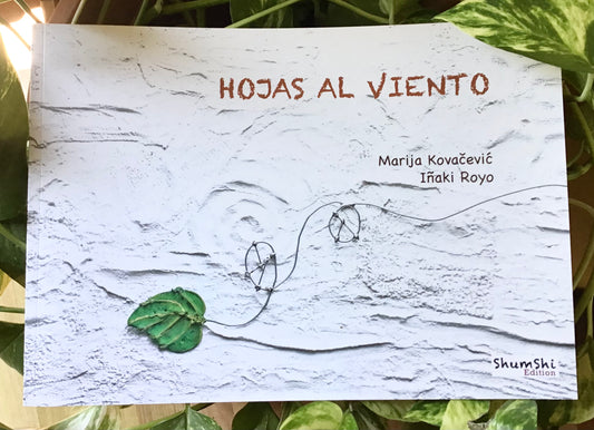 "Hojas al viento" libro ilustrado